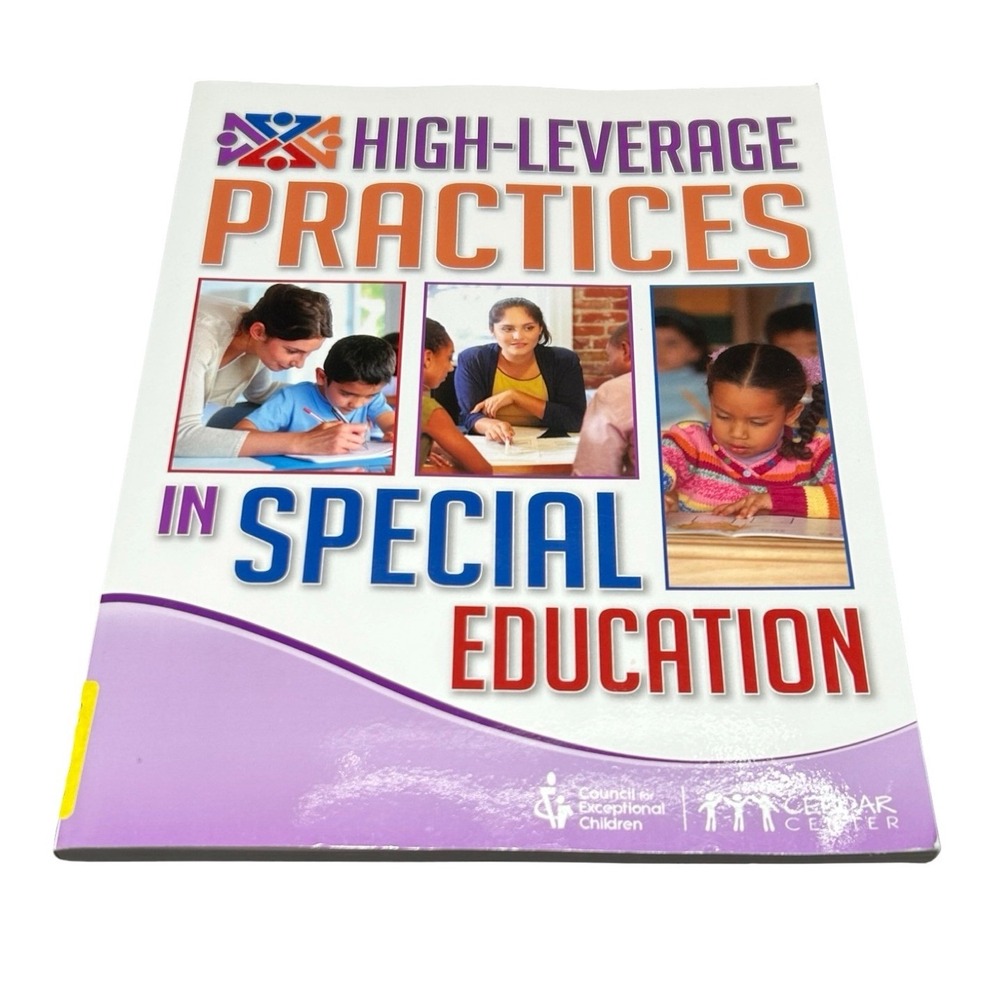 High-Leverage Practices in Special Education McLeskey 2017 Paperback 1st Edition